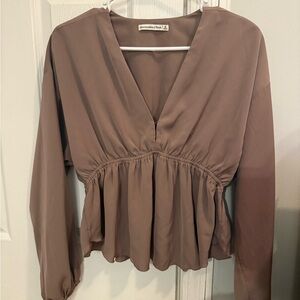 Brown Women's Top by American Rag
